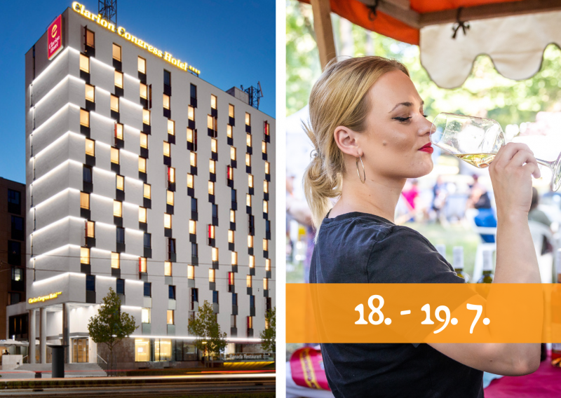 Letní vinný festival Olomouc (Clarion Congress Hotel****) 