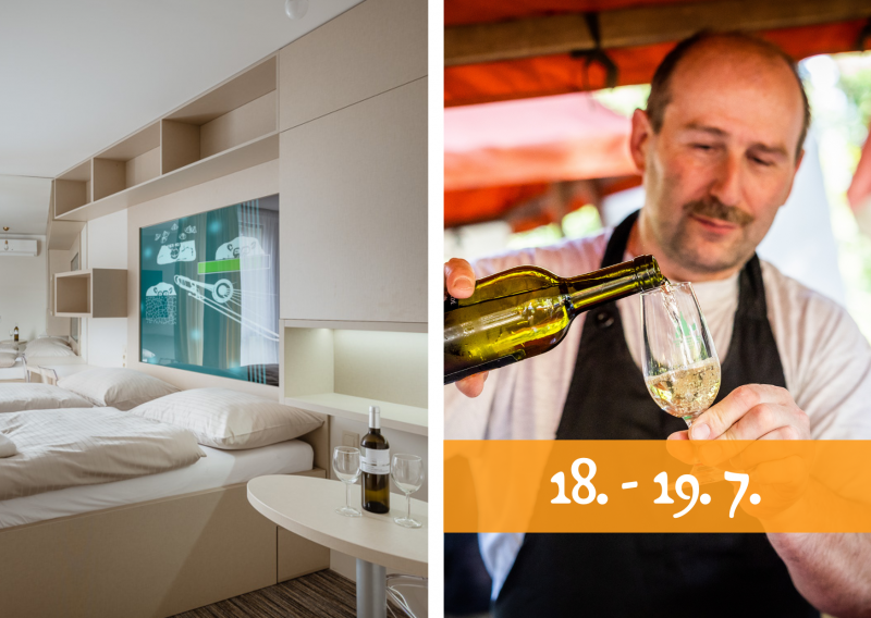 Letní vinný festival Olomouc (Smarthotel Nezvalova Archa)